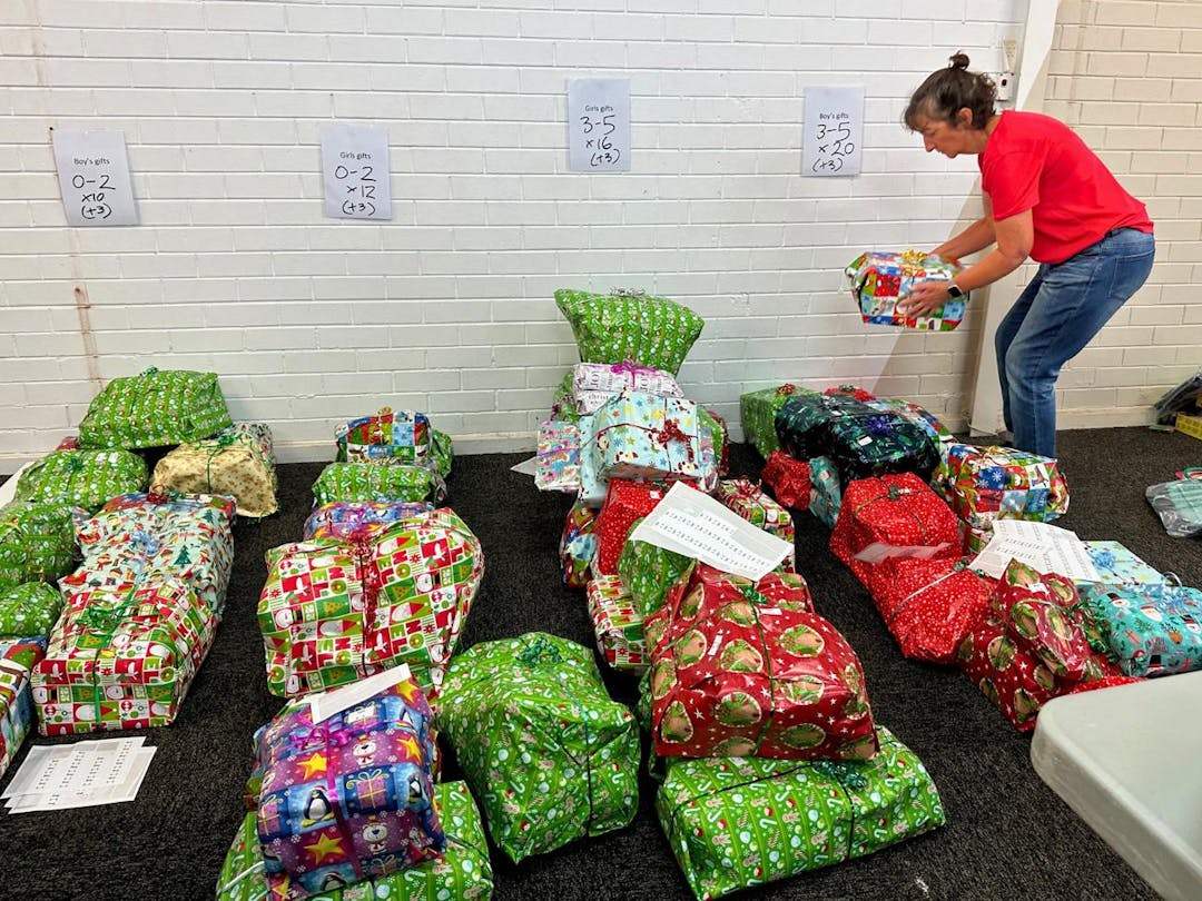 Inner-City Christmas wrapping