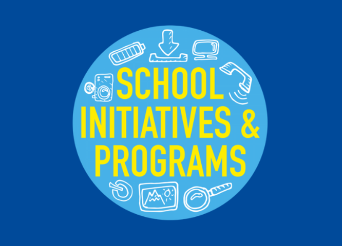 School initiatives & programs graphic