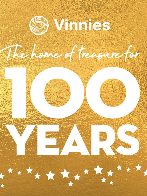 Vinnies Shops - 100 Years Celebrations
