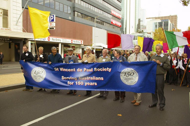 2004 celebrating 150 years of the St Vincent de Paul Society in Australia