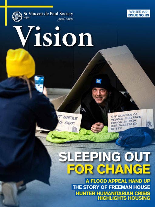 Vision Magazine cover winter 2021