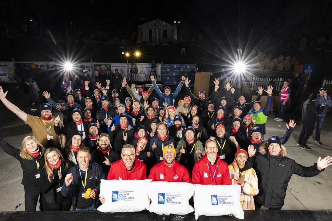 CEO Sleepout participants beat national record